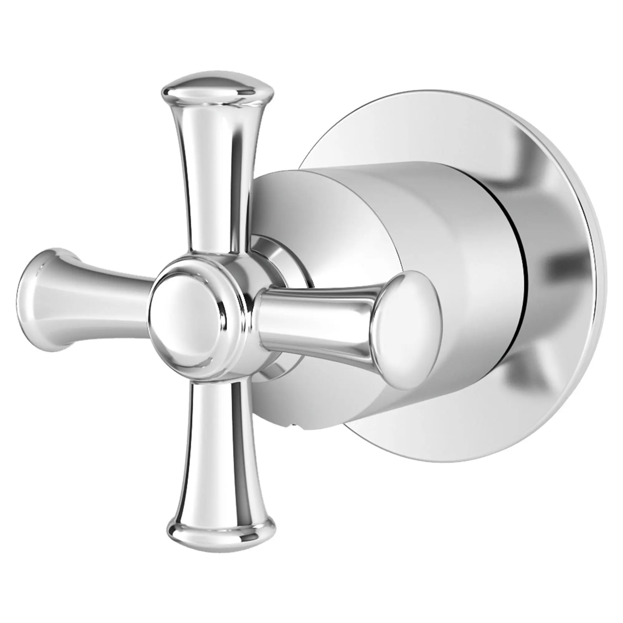 Delancey® Single Handle Diverter Valve Trim Kit with Cross Handle - Bathroom Shower Faucet Replacement for Modern Home Renovation