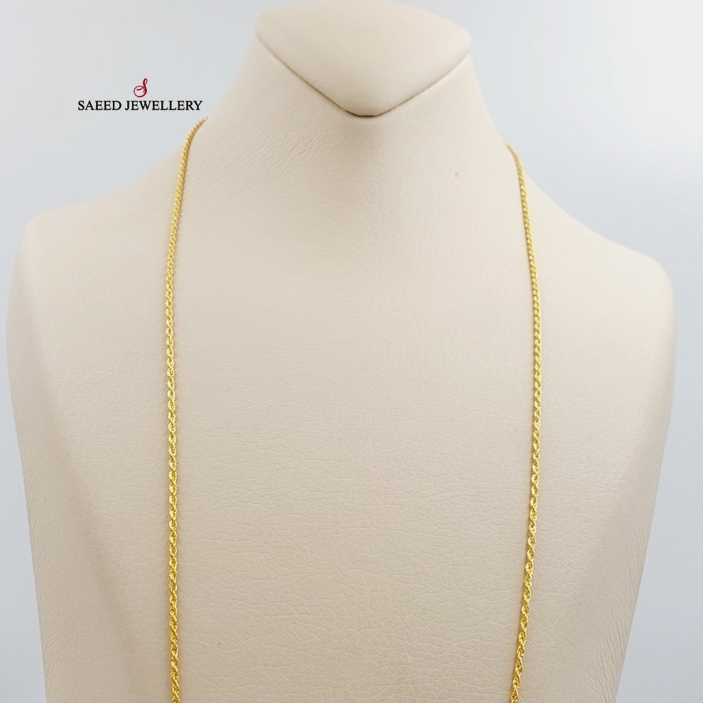2.5mm Rope Chain Necklace for Women & Men - Durable Stainless Steel Jewelry for Everyday Wear, Gifts & Special Occasions