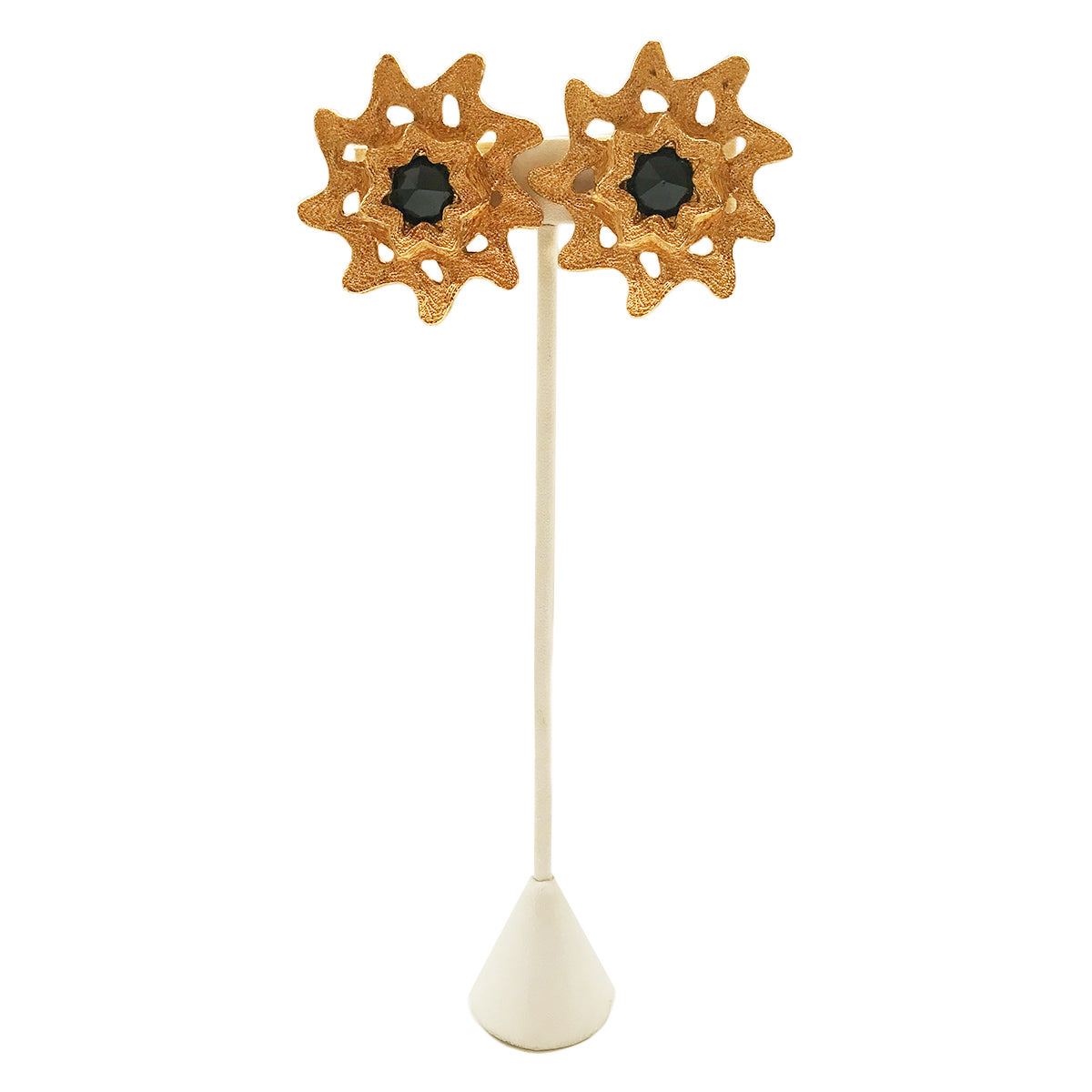 Vintage Yves Saint Laurent Gold Star Earrings - Luxury Designer Jewelry for Women | Perfect for Parties, Weddings & Special Occasions
