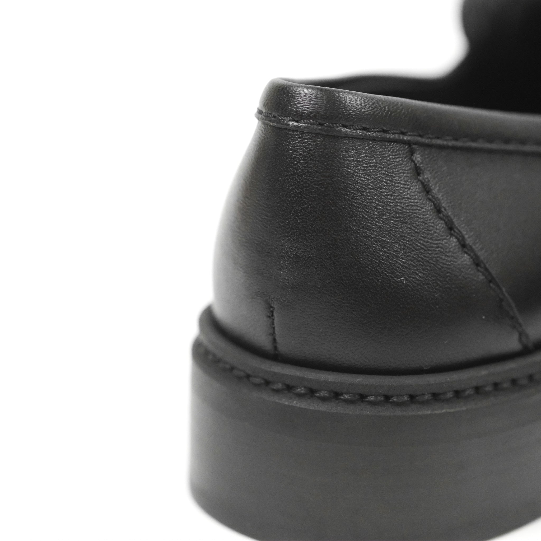 Chanel CC Turnlock Loafers - Quilted Black Calfskin Leather Shoes with Gold Hardware - Women's Size 37.5 (US 7) - Luxury Designer Flats for Work, Office & Formal Occasions