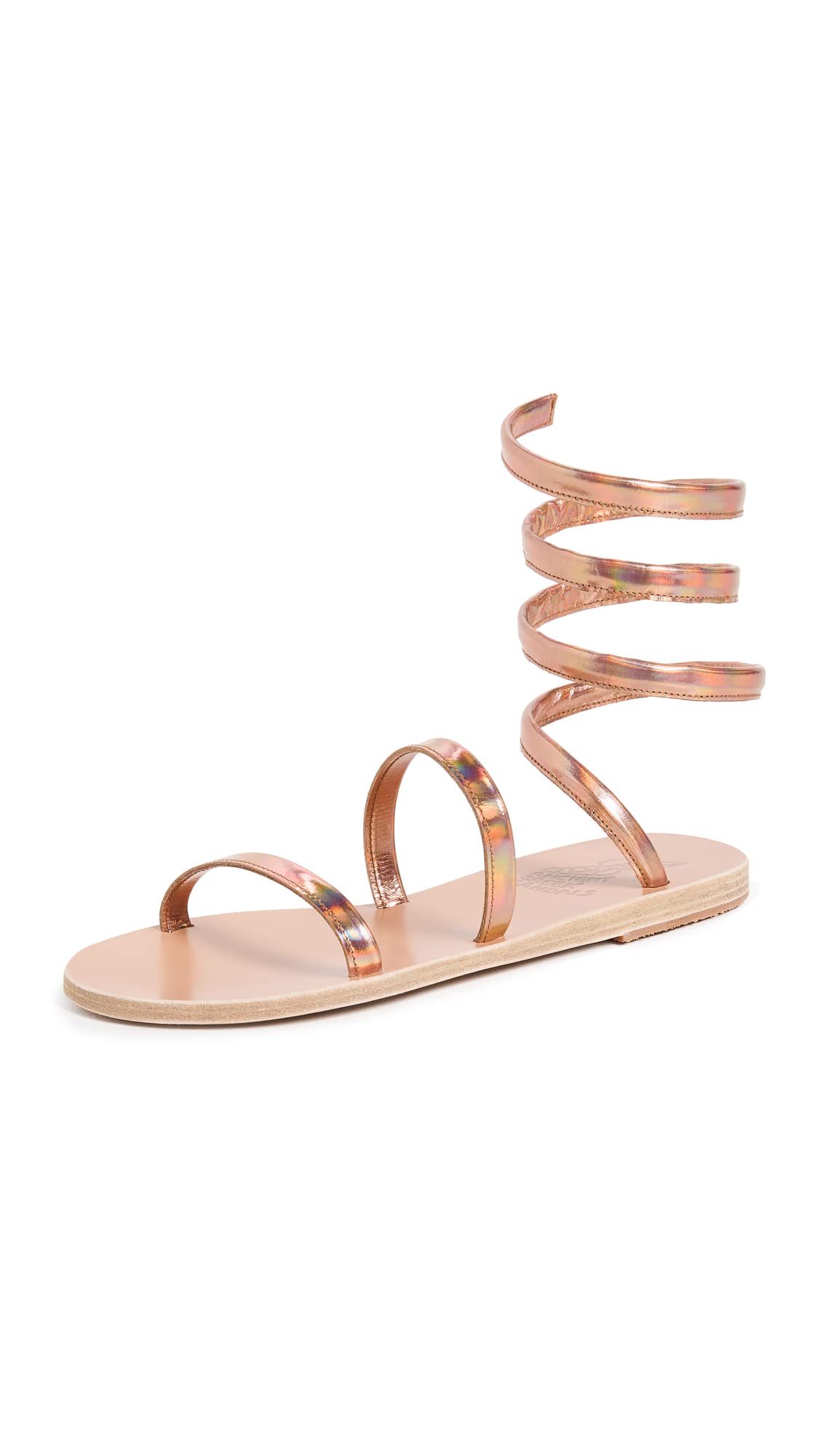 Ancient Greek Sandals Women's Ofis Wrap Sandals - Comfortable Leather Straps for Summer, Beach & Casual Wear