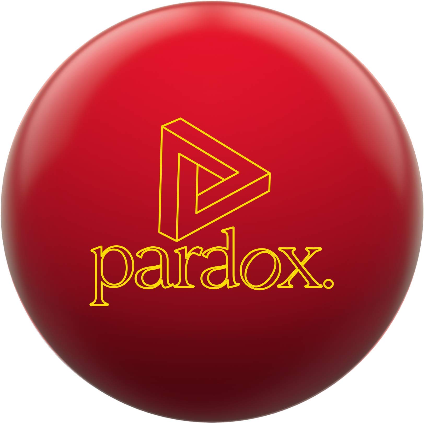 Track Paradox Red 15lb Bowling Ball - High Performance Reactive Resin for Hook Potential | Perfect for League Play & Tournament Bowlers