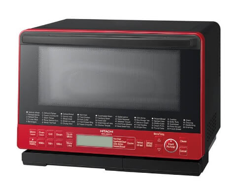 Hitachi MRO S800YS 31L Superheated Steam Microwave Oven - Commercial & Home Kitchen Use for Fast Cooking, Reheating & Healthy Meals