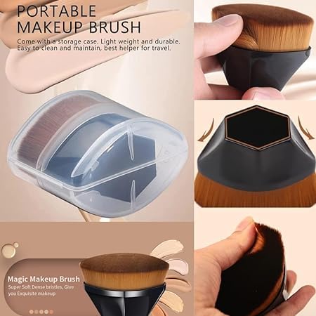 Foundation Brush - Smooth Blending for Liquid & Blush - Makeup for Women