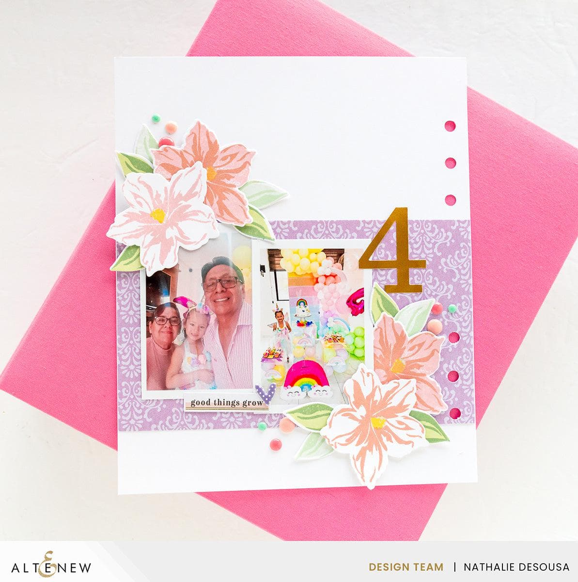 Mini Delight: Radiating Beauty Stamp & Die Set for Card Making, Scrapbooking & DIY Crafts – Perfect for Handmade Greeting Cards, Invitations & Paper Projects