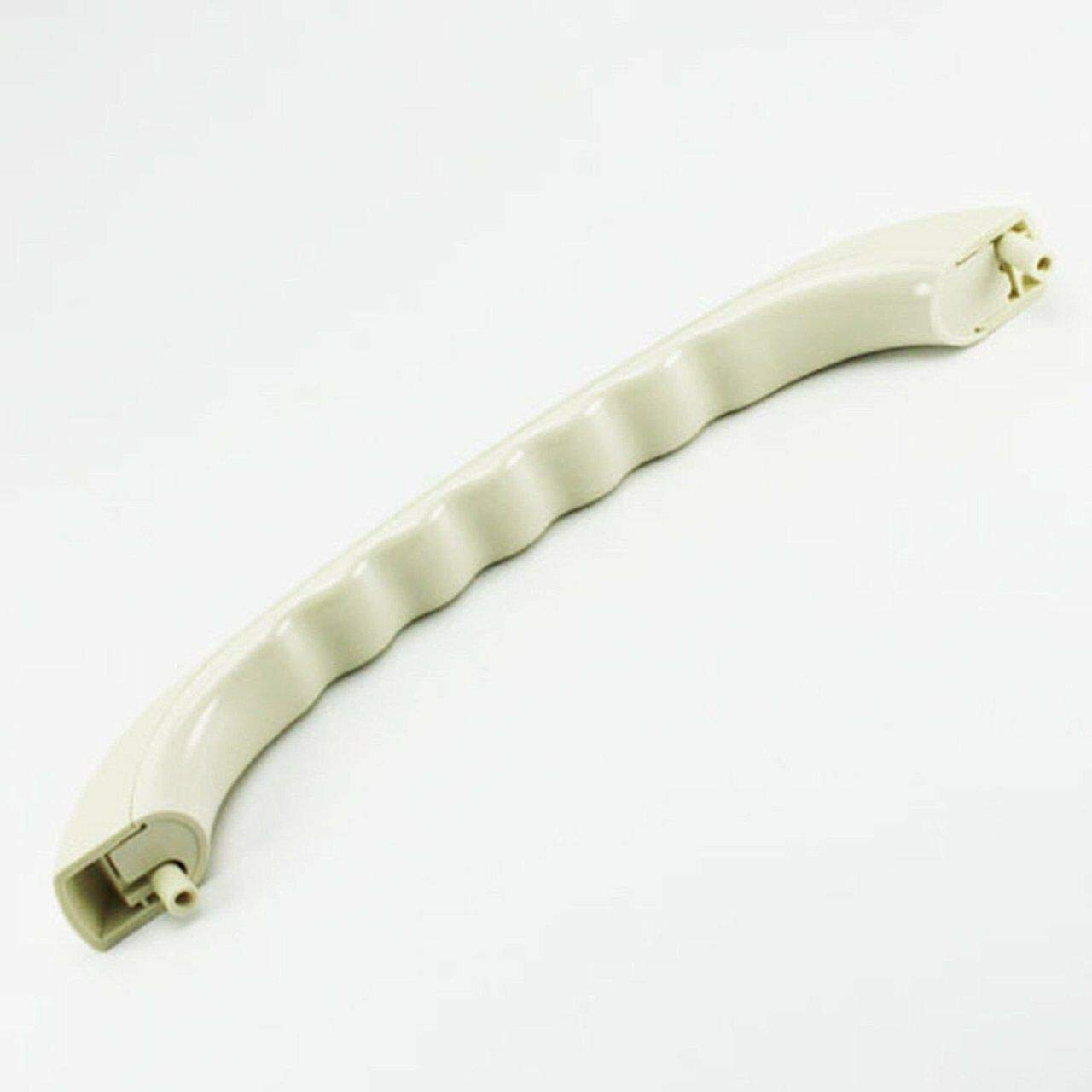 GE Microwave Door Handle WB15X336 Almond (Beige) - Replacement Part Compatible with AH232261, EA232261, WB15X0336 Models - Perfect for Kitchen Appliance Repair & Maintenance