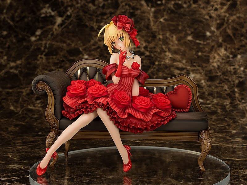Fate/Extra Idol Emperor Nero 1/7 Scale PVC Figure - Anime Collectible Statue for Display & Decoration - Perfect for Anime Fans, Gaming Rooms & Otaku Collections