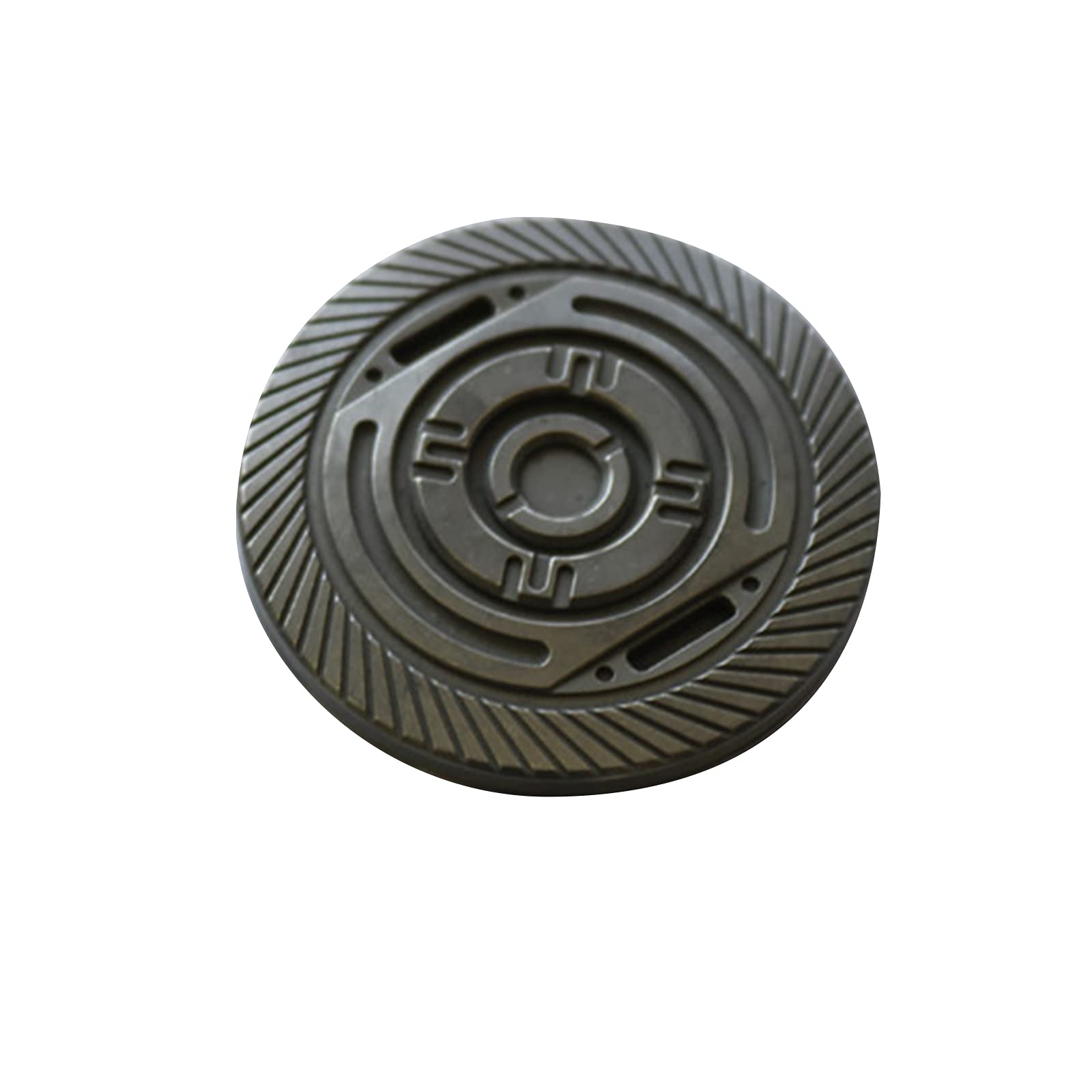 POISON BEAUTY Titanium Alloy Fidget Coin - Magnetic PPB Sound Coin, EDC Stress Relief Toy with Push Plate for Anxiety Relief & Focus - Perfect for Office, Travel & ADHD Sensory Therapy