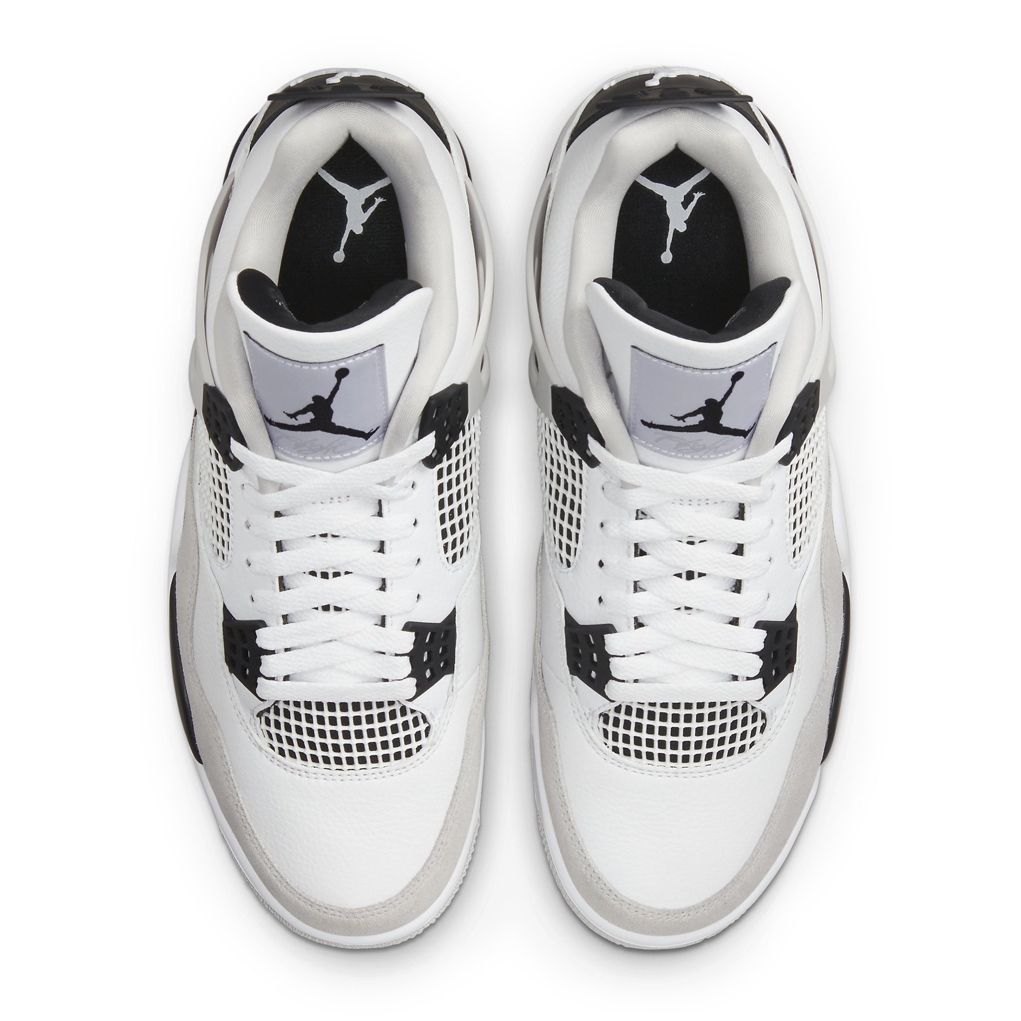 Air Jordan 4 Retro Military Black Men's Basketball Shoes - Classic Sneakers for Casual Wear & Street Style Fashion