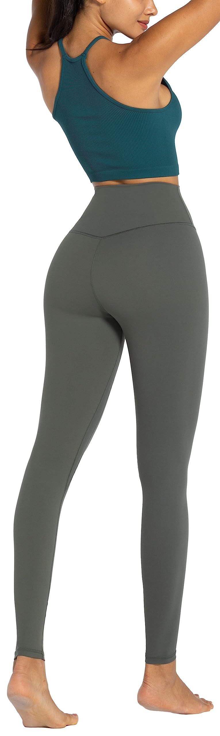 Sunzel Women's High Waist Tummy Control Workout Leggings - Yoga, Running & Gym Fitness Apparel for Active Women