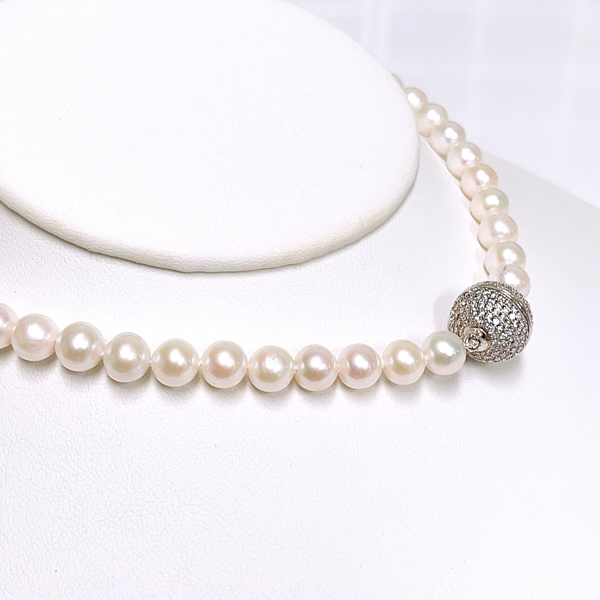 AGATHA White Pearl Necklace (N419) - Elegant Jewelry for Women, Perfect for Weddings, Parties & Everyday Wear