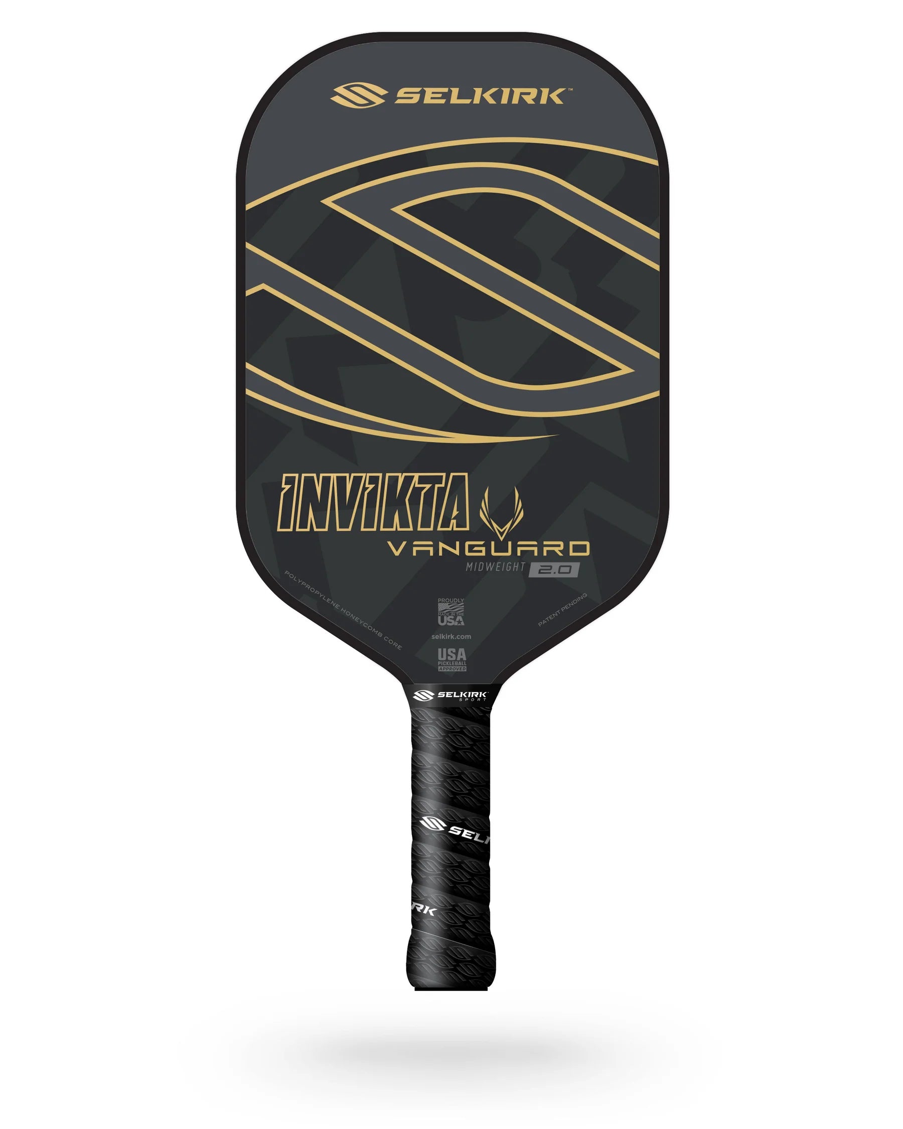 Selkirk Vanguard 2.0 Invikta Pickleball Paddle - Premium Carbon Fiber Paddle for Competitive Play - Perfect for Tournaments & Outdoor Games