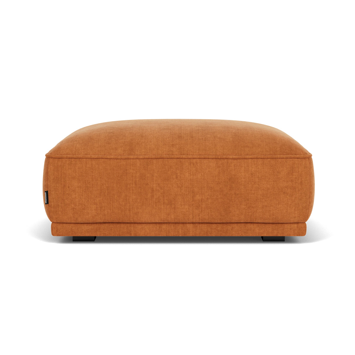 Leonora Fabric Storage Ottoman with Tufted Top - Stylish Footrest, Coffee Table & Extra Seating for Living Room, Bedroom & Dorm