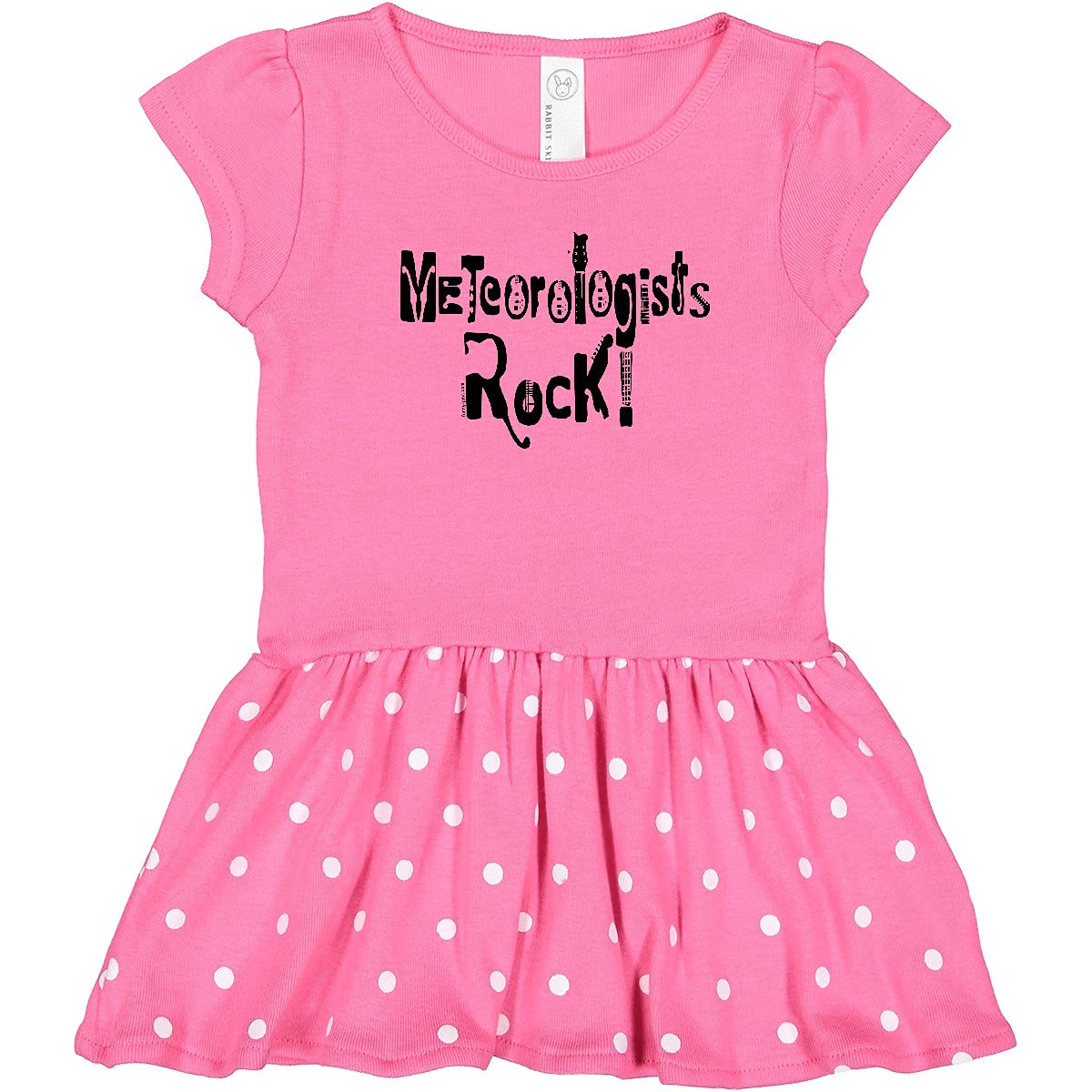Inktastic Meteorologists Rock Toddler Dress - Weather Themed Cute Outfit for Baby Girls & Boys - Perfect for Playdates, Daycare & Family Photos