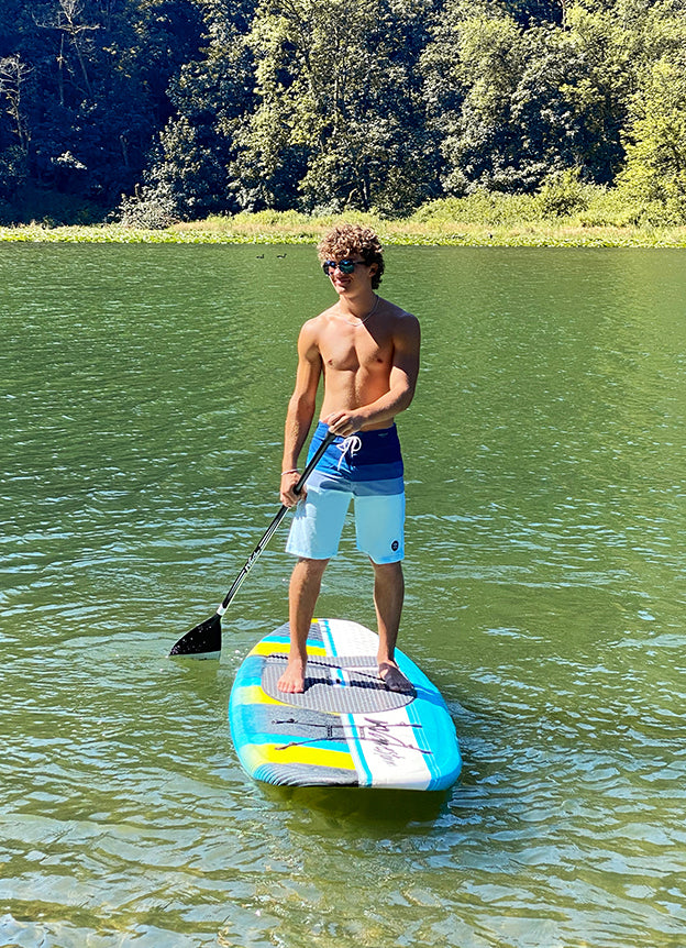 Rocky Men's Quick-Dry Swim Boardshorts - Lightweight & Comfortable for Swimming, Surfing, and Beach Activities