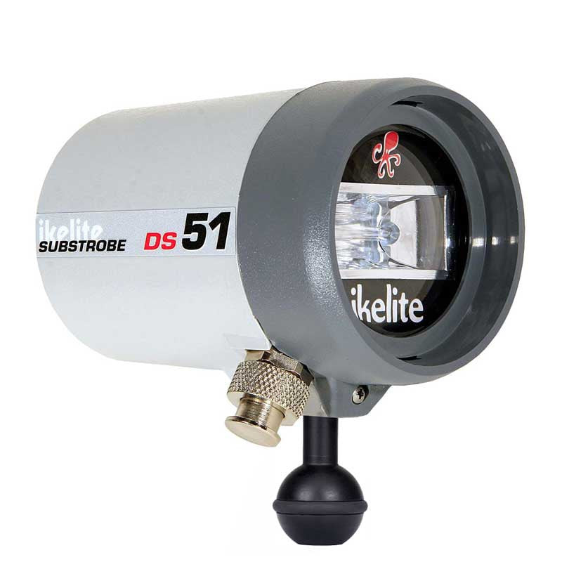 Ikelite DS51 Underwater Strobe - Professional Underwater Photography Lighting for Scuba Diving, Marine Life Photography & Underwater Videography | Perfect for Ocean Exploration, Coral Reef Shoots & Aquatic Adventures