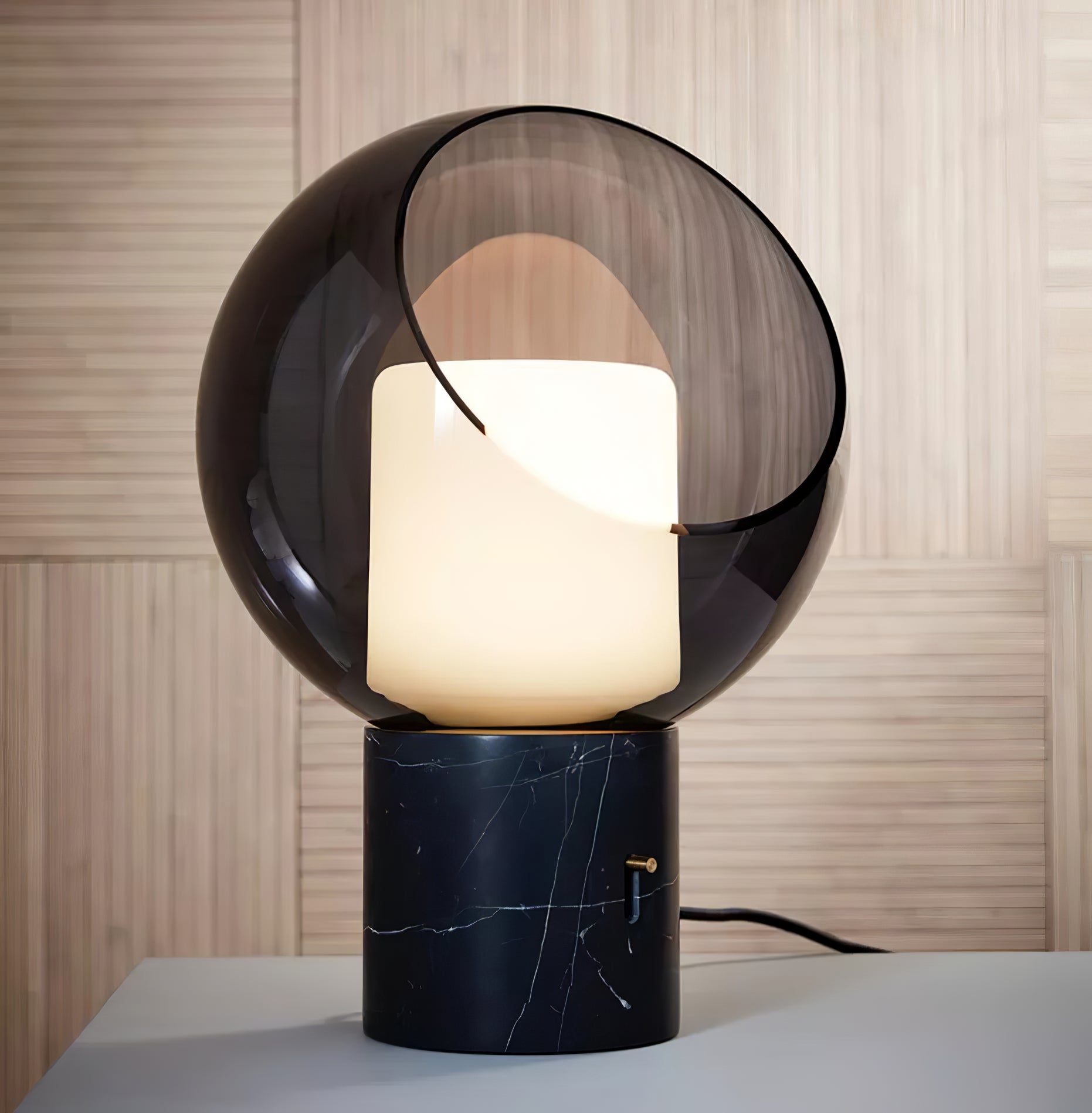 Evedal Table Lamp - Modern LED Desk Light with Adjustable Brightness for Bedroom, Office & Study Room - Perfect for Reading, Working & Relaxing