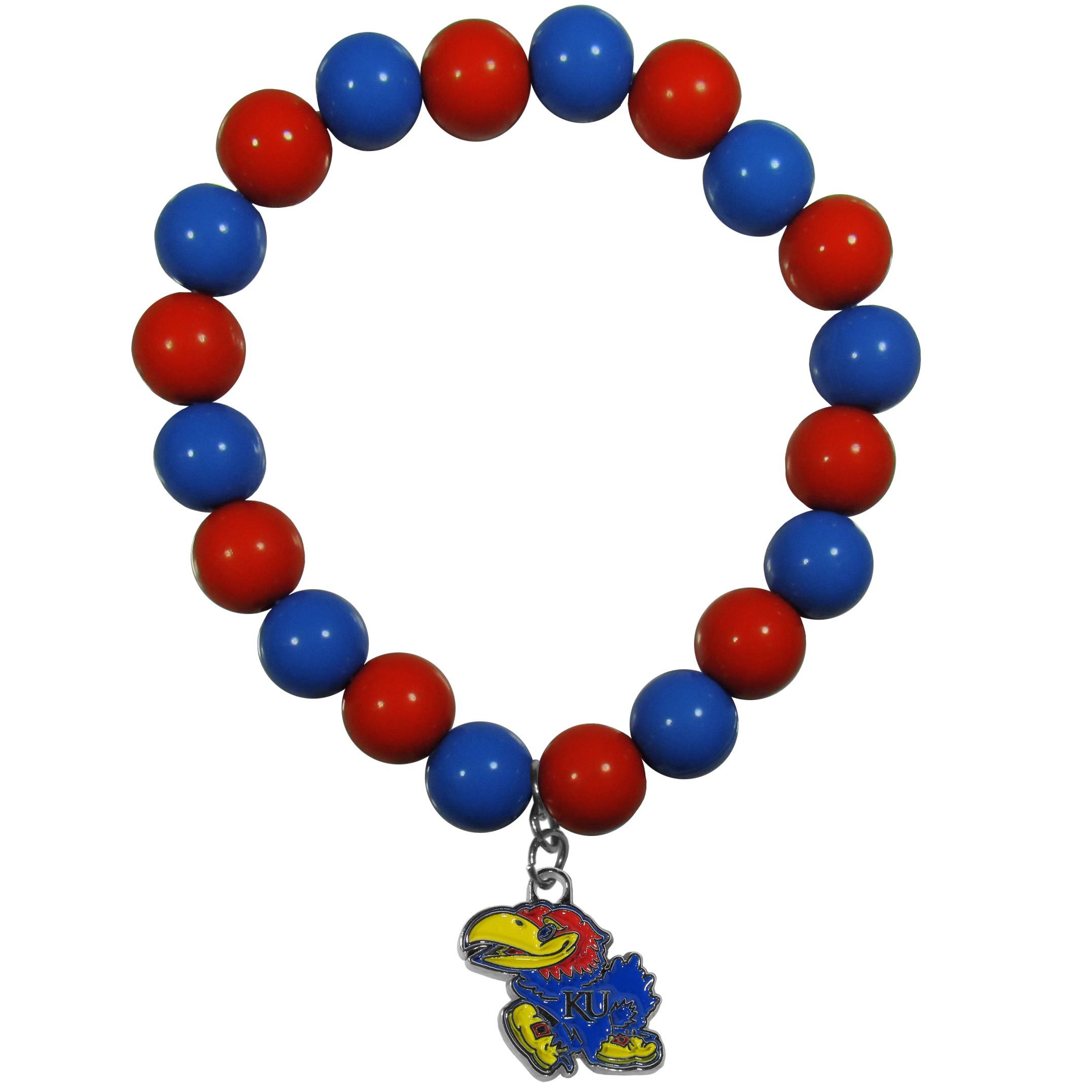 NCAA Siskiyou Unisex Beaded Fan Bracelet - Stylish College Sports Accessory for Game Day & Campus Wear