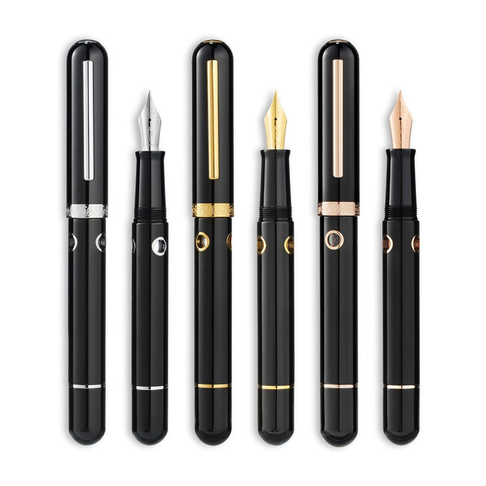 Nahvalur (Narwhal) Nautilus Cephalopod Fountain Pen - Premium Writing Instrument for Calligraphy, Journaling & Gift Giving