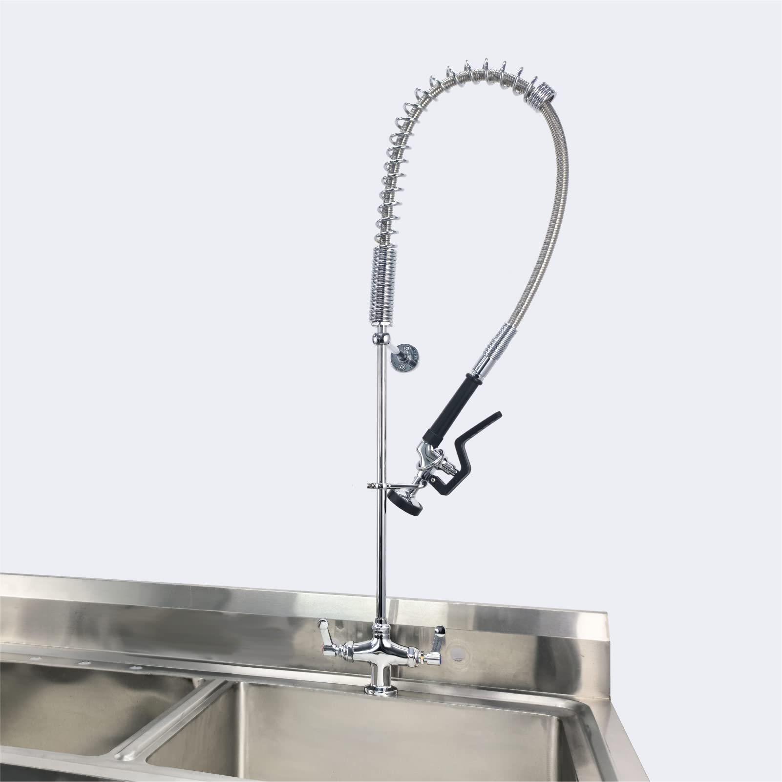 Commercial Faucet with Sprayer - 40