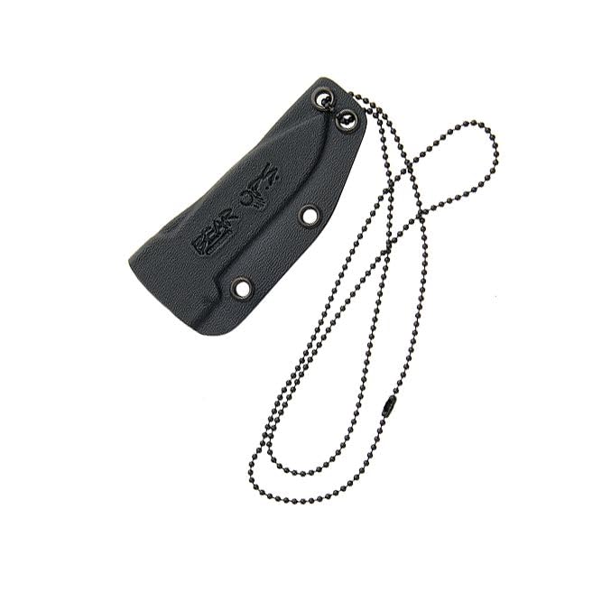 Bear Ops Constant Neck Knife - Tactical EDC Fixed Blade with Sheath - Perfect for Outdoor Survival, Hunting & Everyday Carry (EDC)