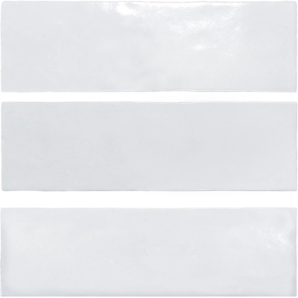Zellige Charm Semi Gloss Ceramic Tiles - Desert Ivory | Handmade Moroccan Style Wall & Floor Tiles for Kitchen Backsplash, Bathroom, and Shower Decor
