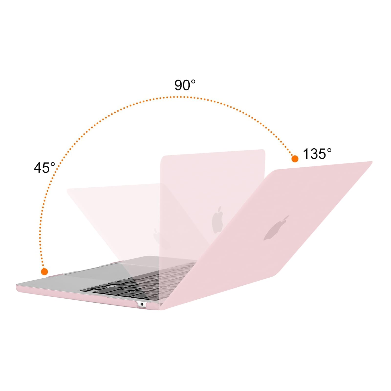 MOSISO MacBook Air 13 inch Case (2022-2025 Models) - Hard Plastic Shell with Keyboard Cover, Screen Protector & Storage Pouch for MacBook Air 13.6