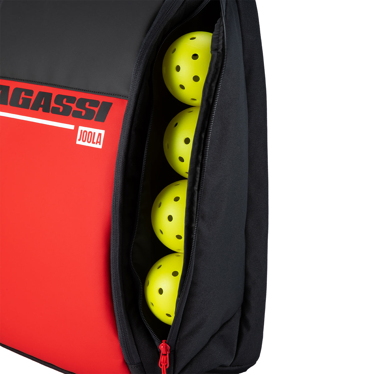 JOOLA Agassi Vision II Table Tennis Backpack - Durable & Spacious for Paddles, Balls & Gear | Perfect for Tournaments & Training
