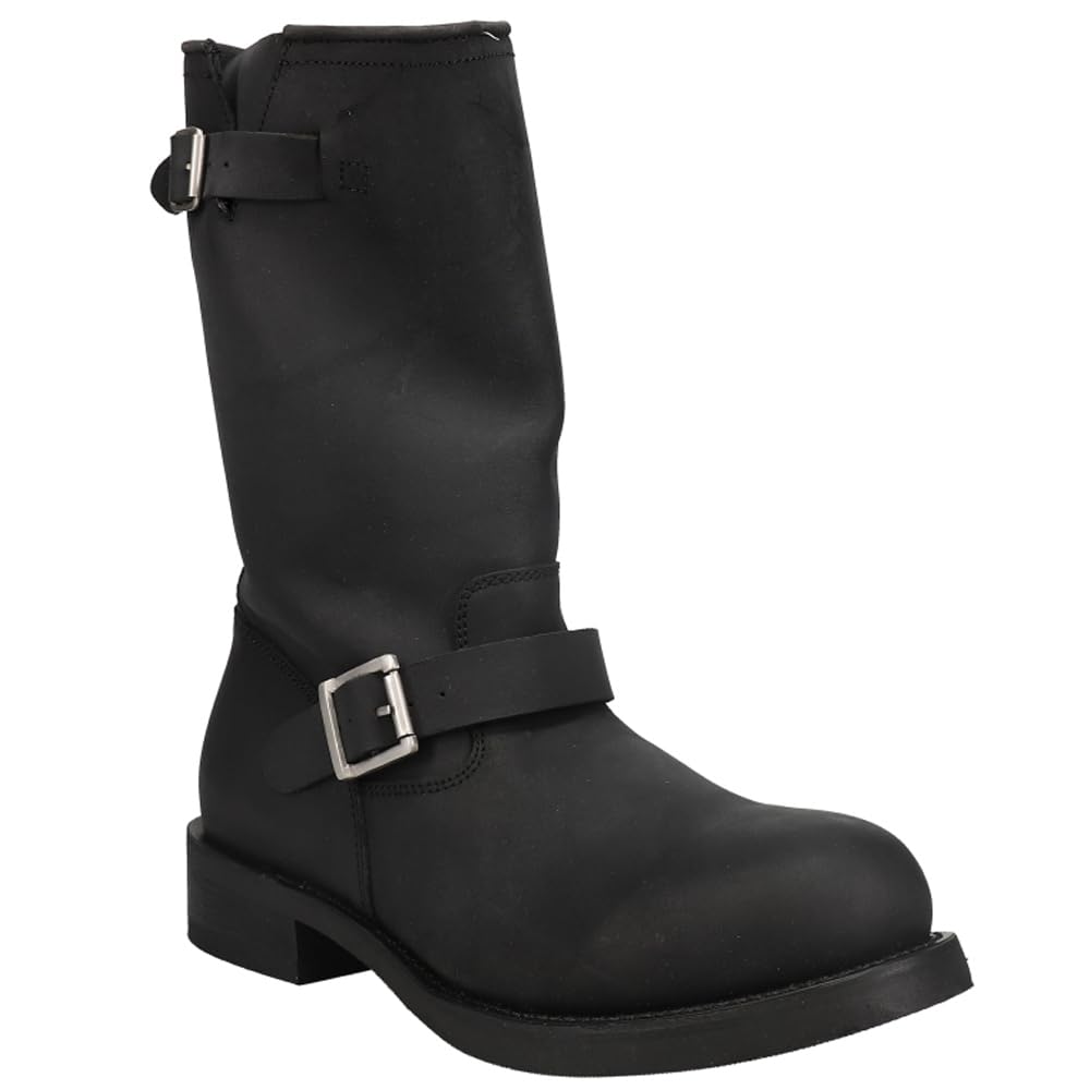 Dingo Boots Men's Rob Western Cowboy Boots - Black, Size 12 US - Perfect for Rodeo, Country Dancing & Western Fashion