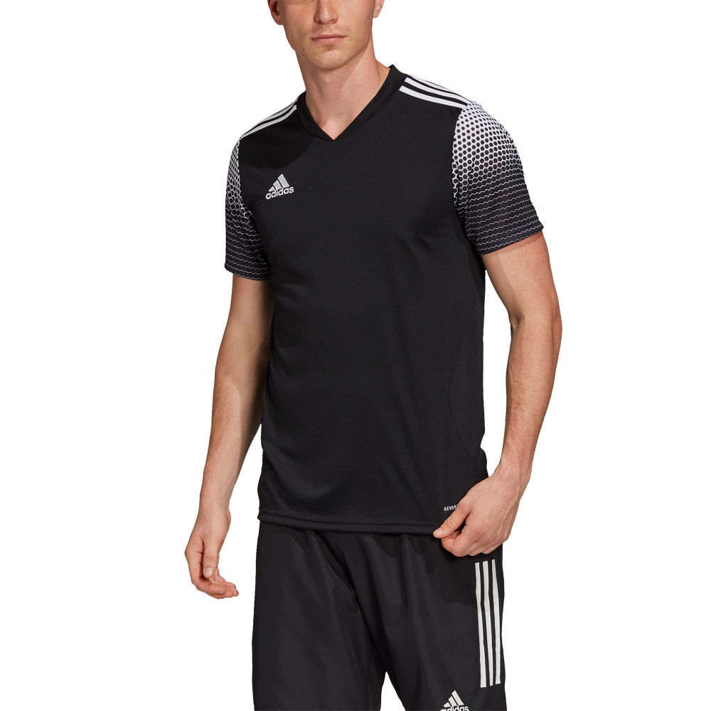 Adidas Regista 20 Soccer Jersey - Black & White Official Football Shirt for Men - Perfect for Training, Matches & Fan Wear