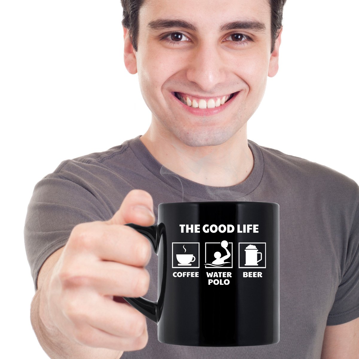 11 oz Water Polo Coffee Mug - Funny Gift for Water Polo Players - Perfect for Training, Games & Office Use