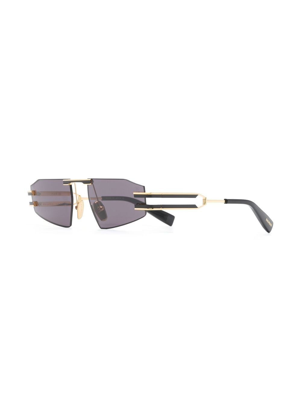 Balmain Golden Sunglasses for Women - Luxury Designer Shades for Fashion & Outdoor Activities