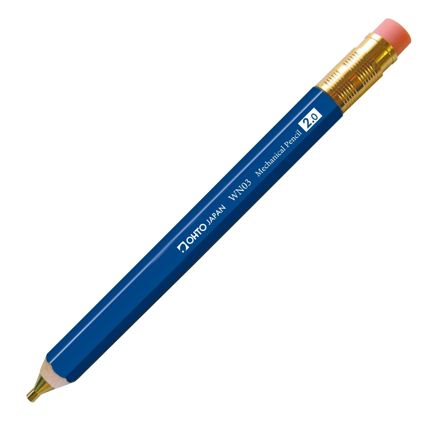 OHTO Wooden Mechanical Pencil - Classic Pencil Design with Smooth Writing for School, Office & Sketching | Premium Wooden Barrel Mechanical Pencil for Students, Artists & Professionals