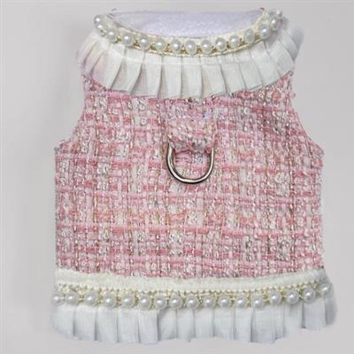 Envogue Pearl Dog Harness - Adjustable & Reflective Pet Vest for Small to Medium Dogs - Perfect for Walking, Running, and Outdoor Adventures