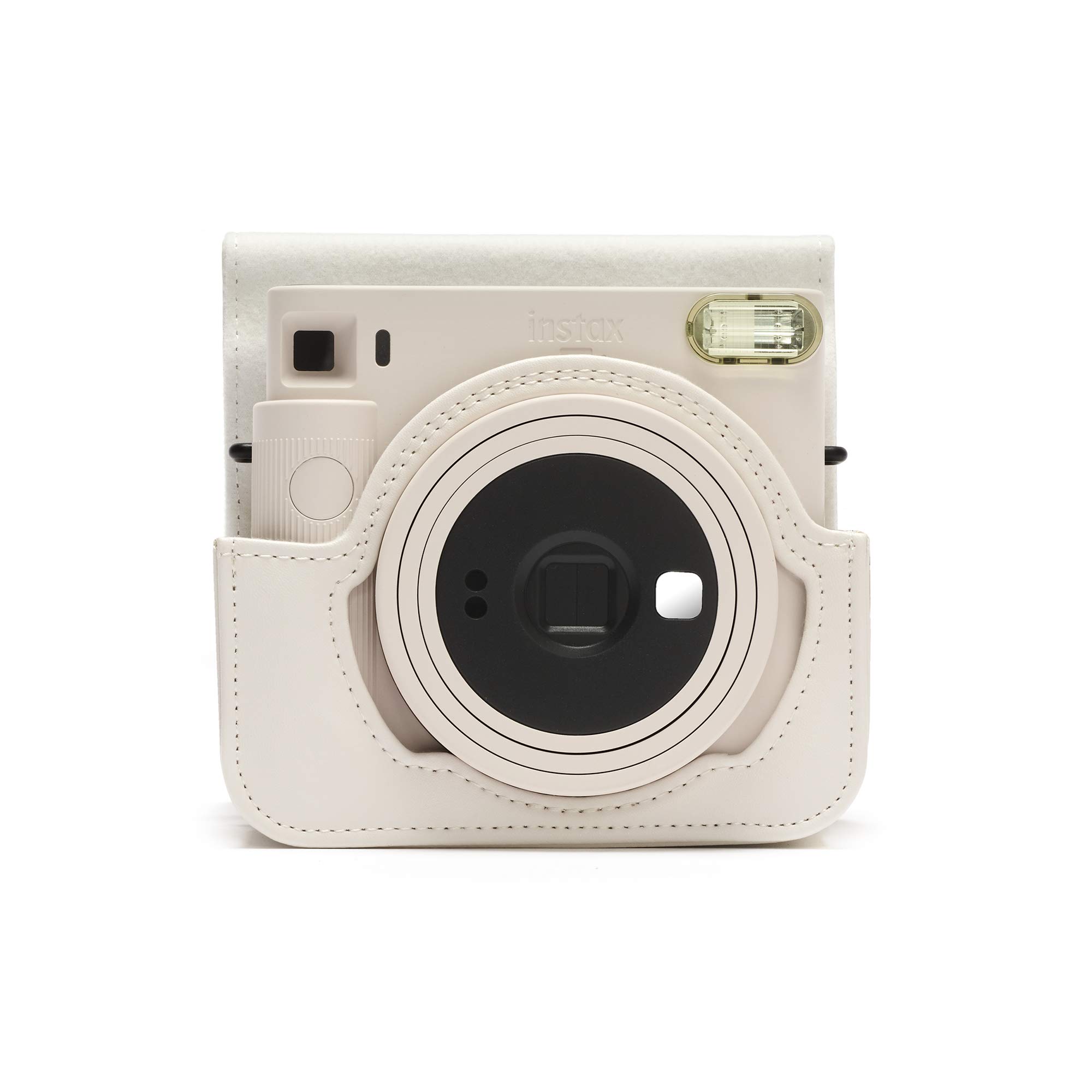Fujifilm Instax Square SQ1 Camera Case - Premium Chalk White Protective Cover for Instant Photos | Perfect for Travel, Parties & Everyday Use
