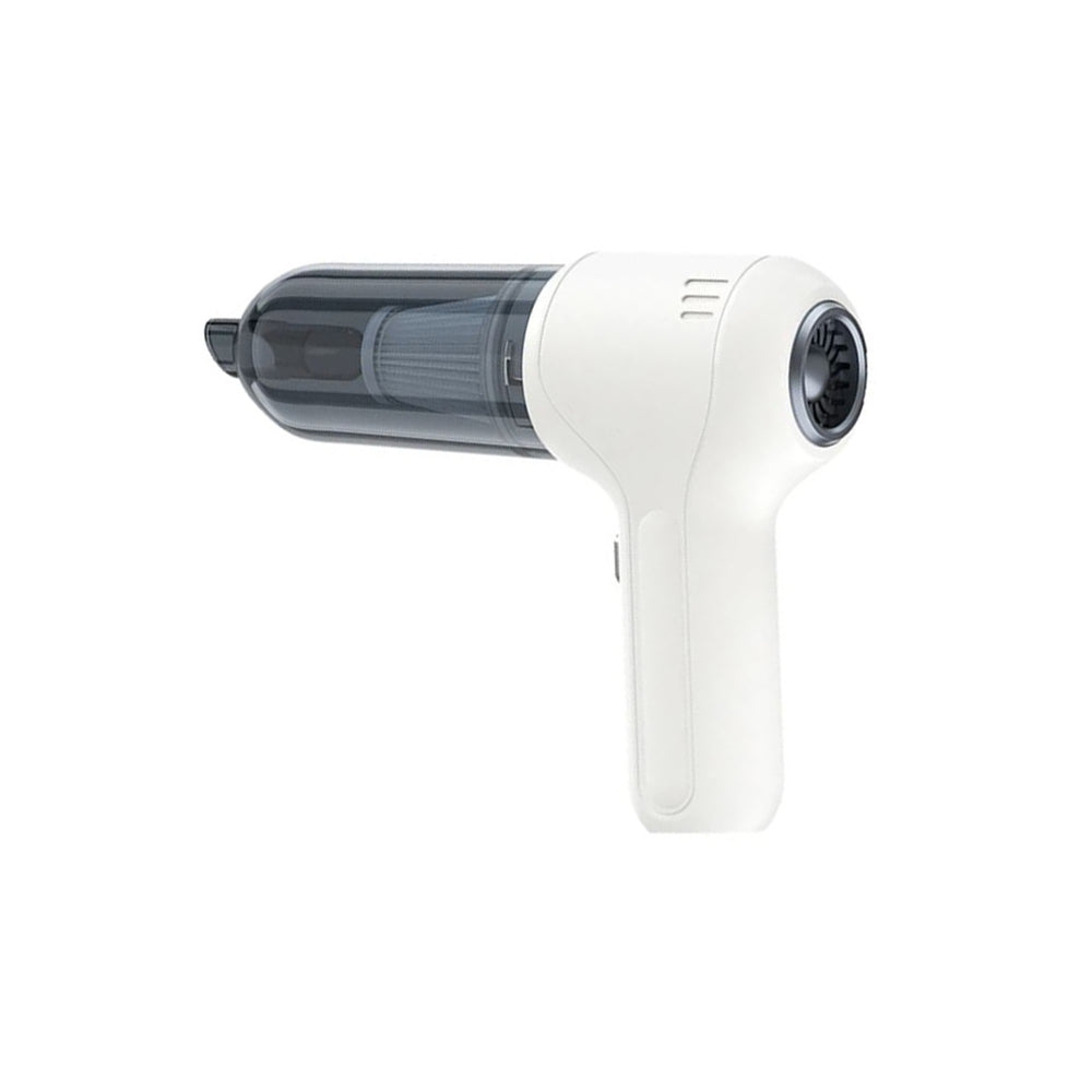 ANYCO Anymob 2-in-1 Mini Handheld Vacuum Cleaner - Cordless, Lightweight & Powerful for Home, Car, Pet Hair - White | Perfect for Quick Cleanups on Furniture, Stairs & Small Spaces