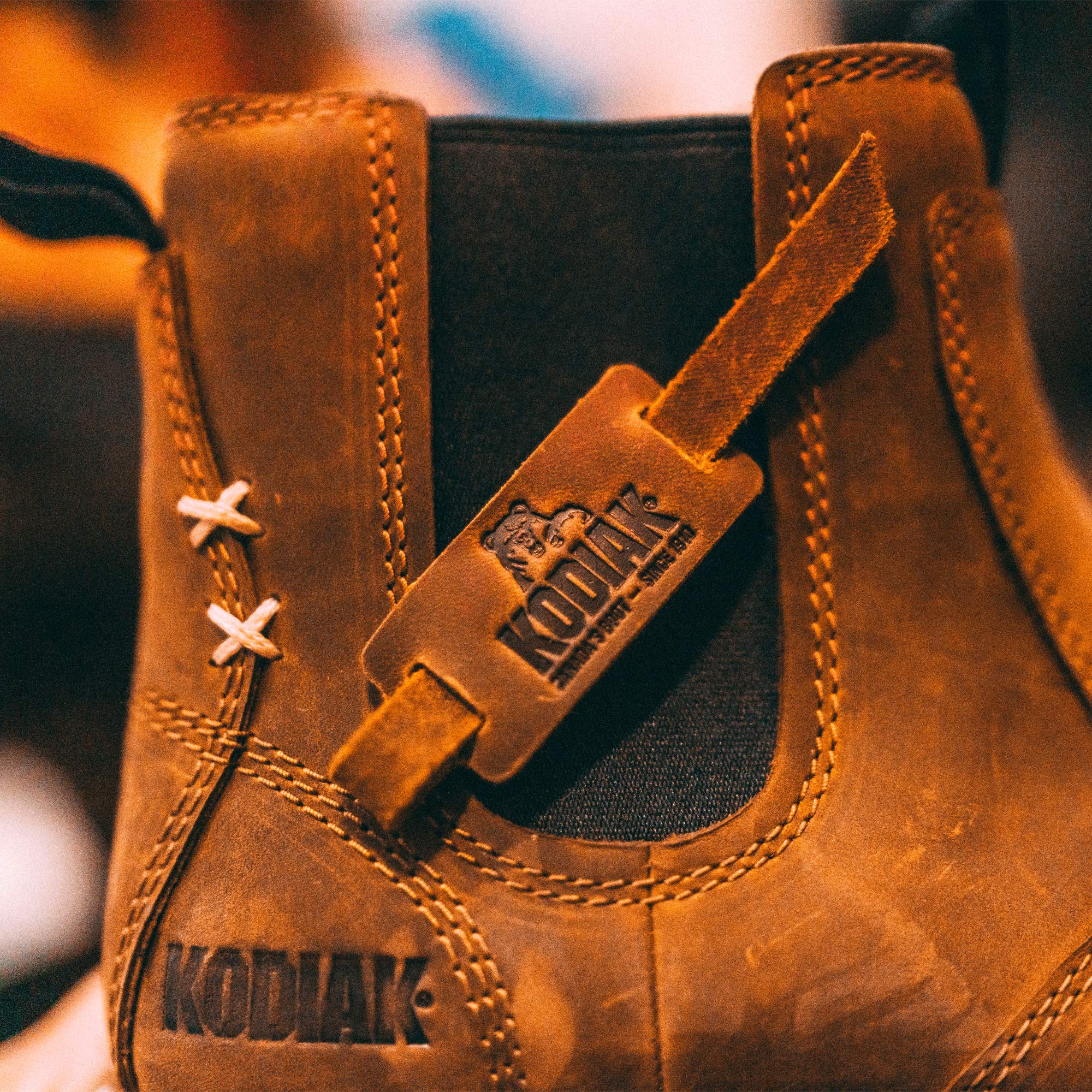 Kodiak Women's Bralorne Composite Toe Waterproof Chelsea Work Boots - Slip Resistant Safety Shoes for Construction, Warehouse & Outdoor Jobs