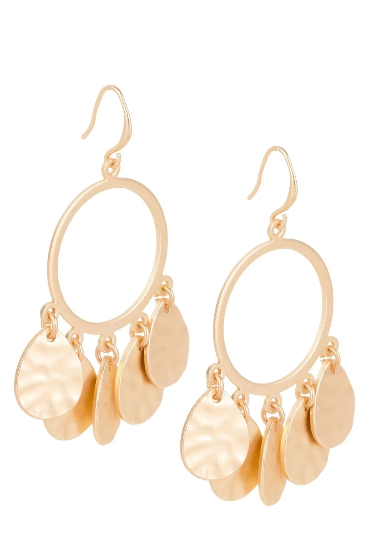 Lucky Leaf Hoop Earrings for Women - 14K Gold Plated Dainty Leaf Design Earrings - Perfect for Everyday Wear, Parties & Gifts
