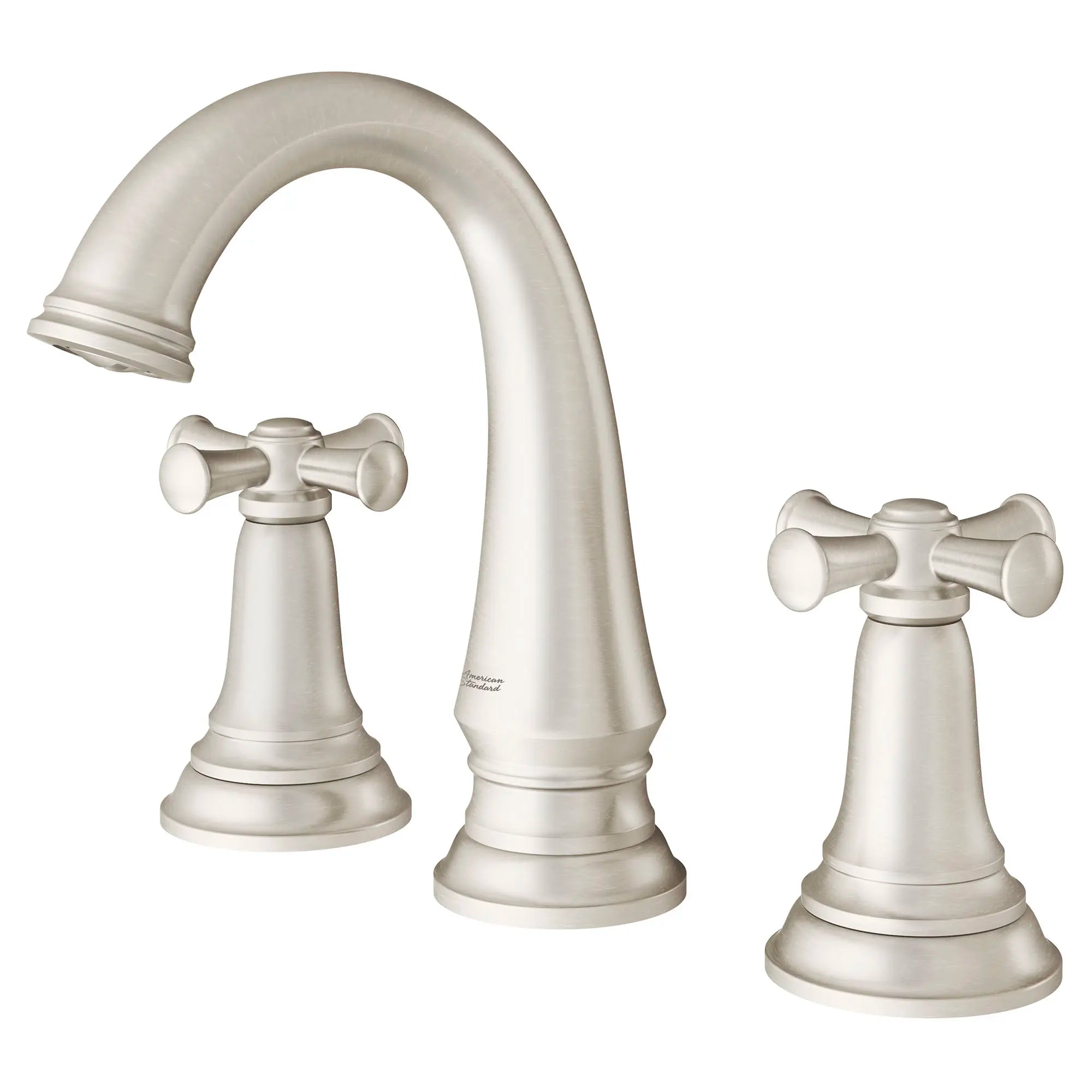Delancey® 8 Inch Widespread 2 Handle Bathroom Faucet - 1.2 GPM/4.5 LPM Low Flow - Cross Handles - Perfect for Vanities and Powder Rooms