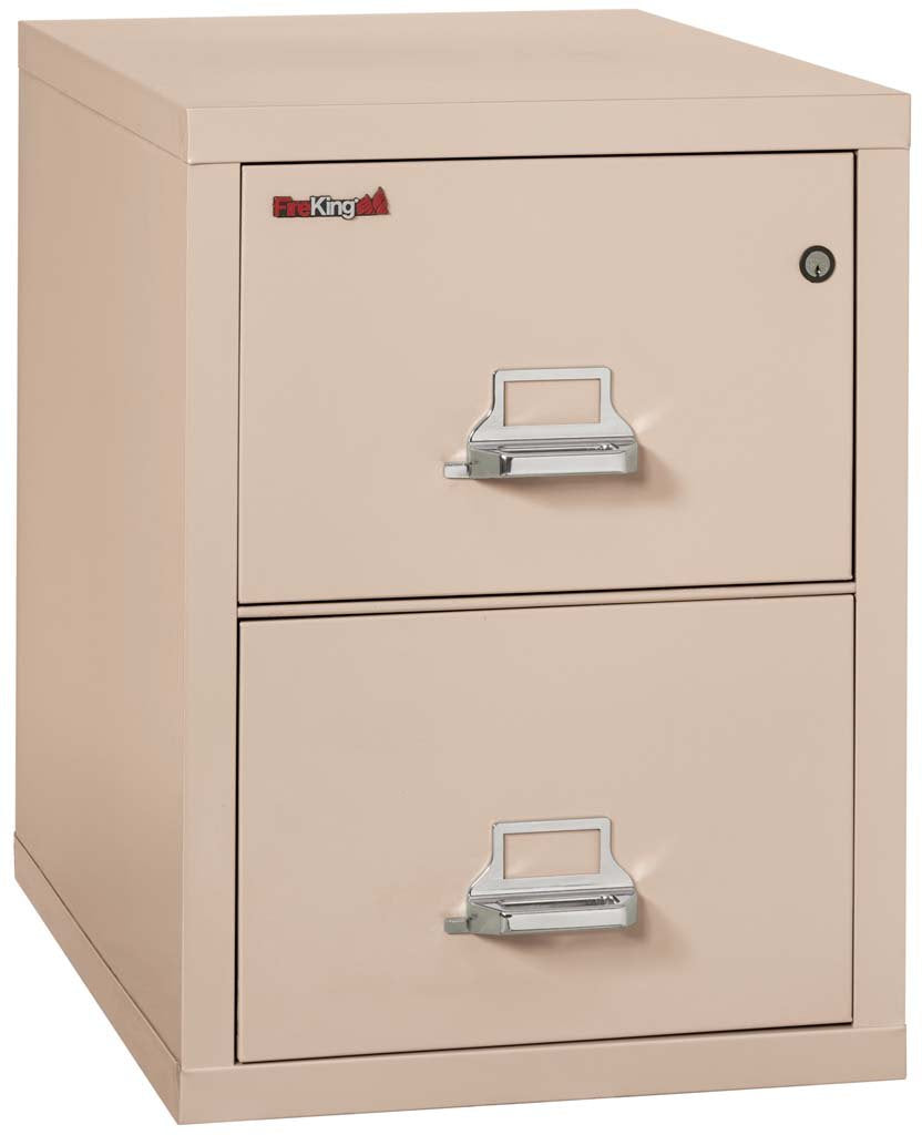 FireKing 2131C 2-Drawer Legal Size Fireproof File Cabinet - Secure Document Storage for Office & Home Use