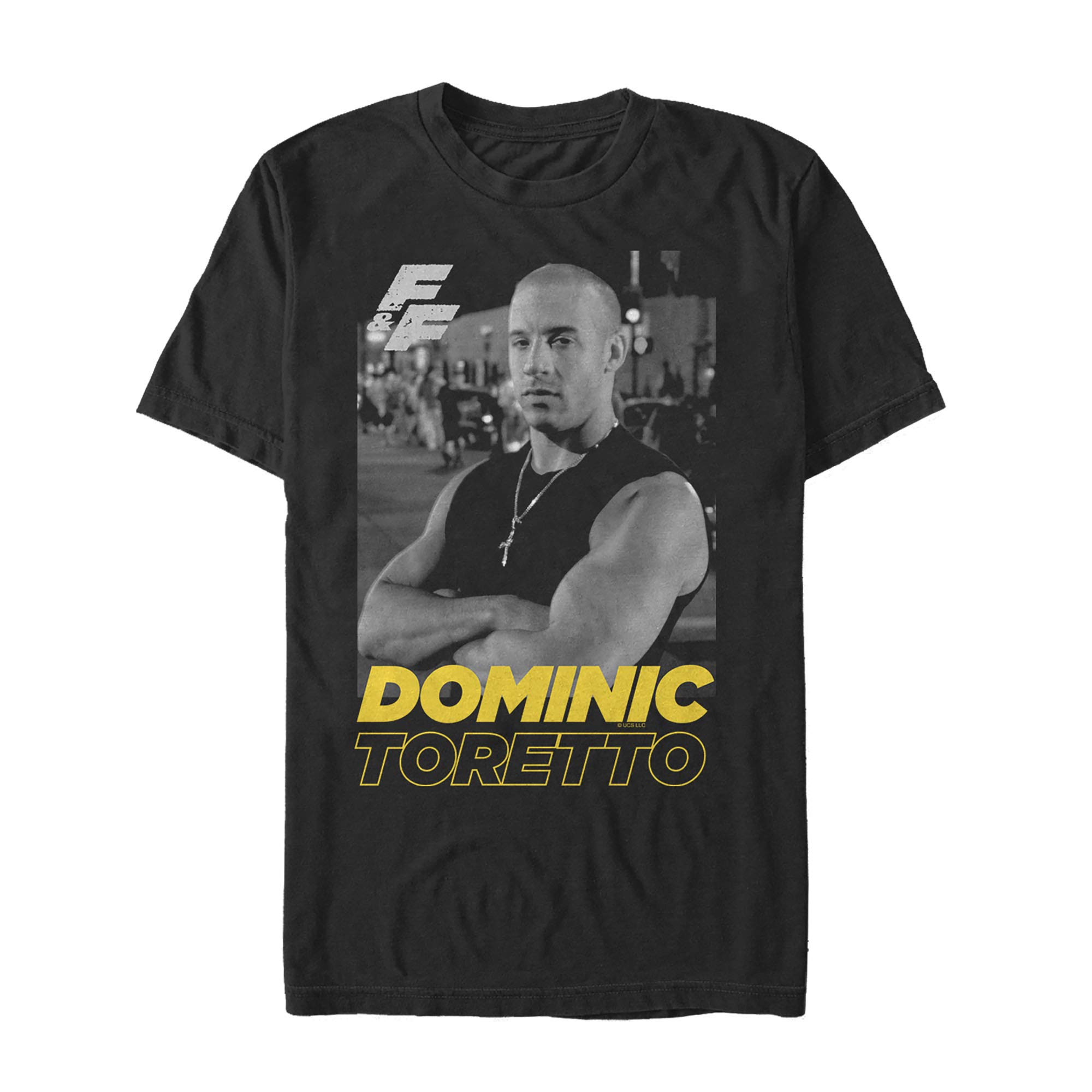 Men's Fast & Furious Dom at The Races Graphic T-Shirt - Cool Movie Inspired Tee for Casual Wear & Fan Gifts
