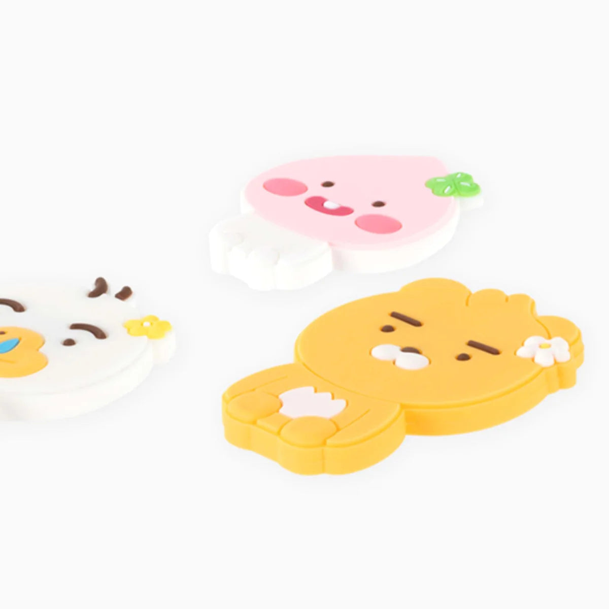 Little Friends Refrigerator Decorative PVC Magnets - Cute Animal Shaped Fridge Magnets for Kitchen Decor, Office Whiteboard & Memo Holders - Perfect for Home, School and Workplace Organization