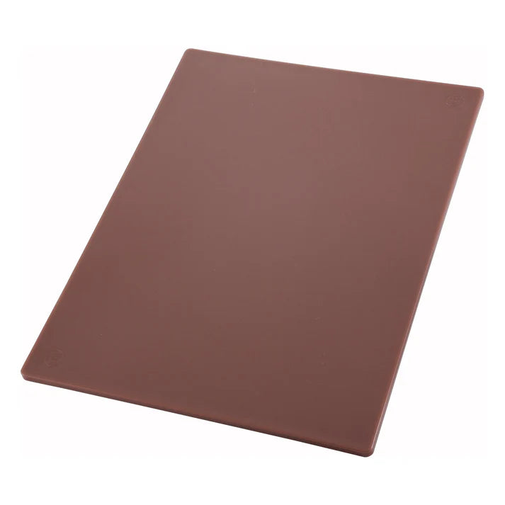 Winco CBBN 1520 15x20 Inch Brown Cutting Board - Premium Kitchen Chopping Board for Meat, Vegetables & Fruits - Ideal for Home, Restaurant & Commercial Use