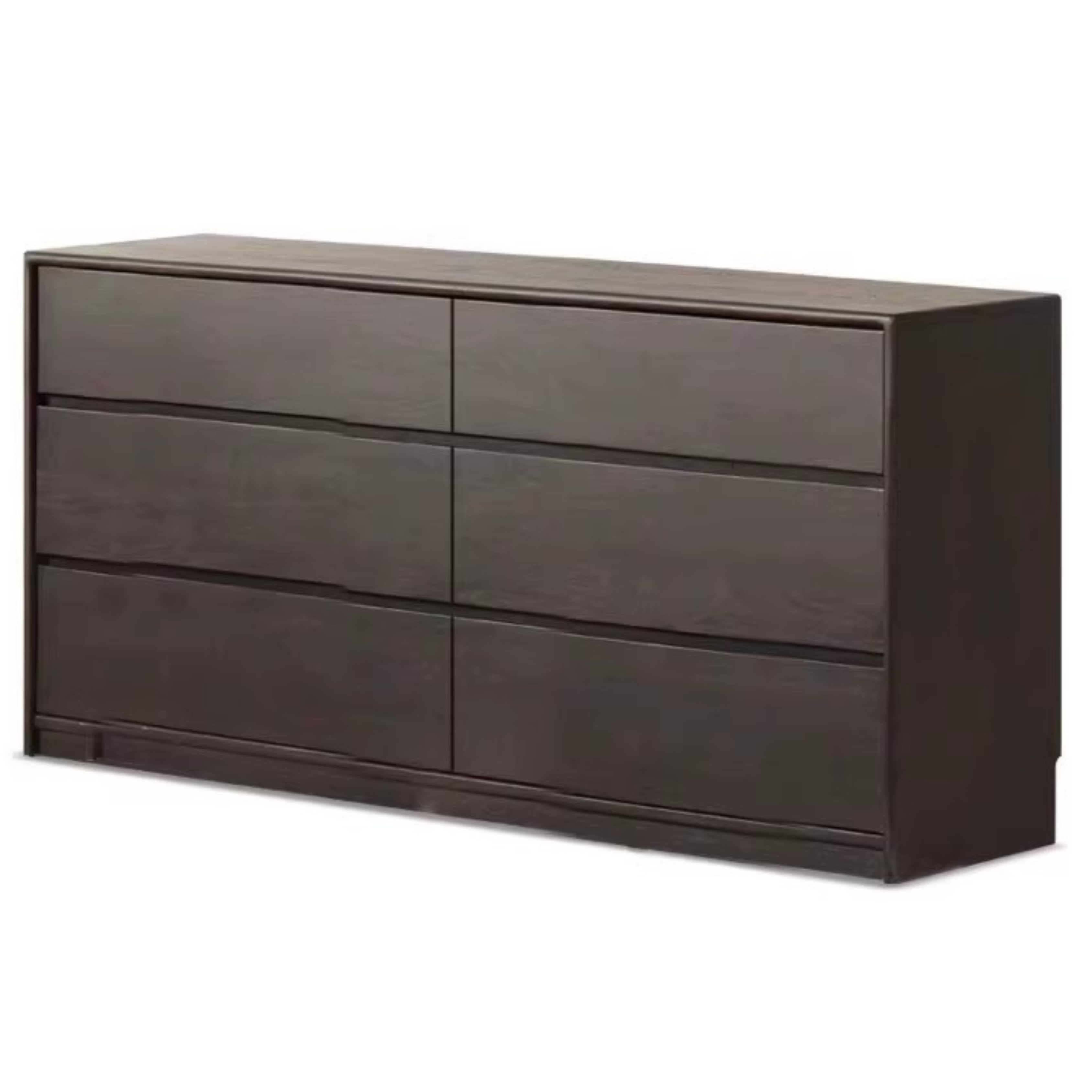 47.2x15.8x29.7inch / 120x40x75.5сm / smoke color / Oak six bucket cabinet