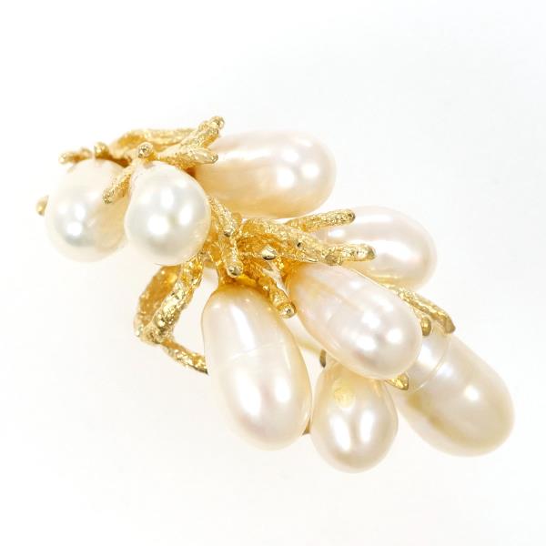 18K Yellow Gold Pearl Ring for Women - Elegant & Timeless Jewelry Gift for Wedding, Anniversary & Special Occasions