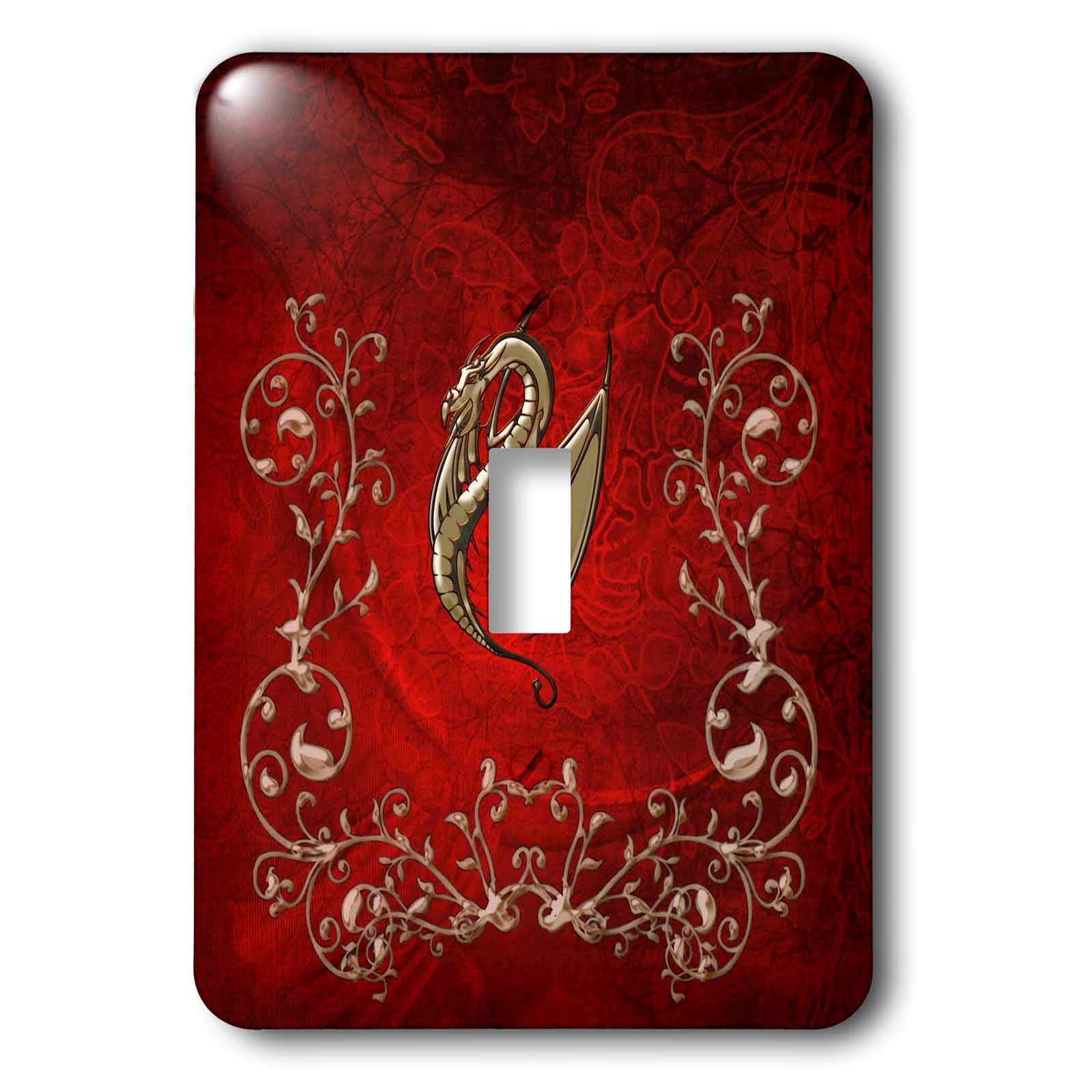 3D Rose Light Switch Cover - Decorative for Home & Office