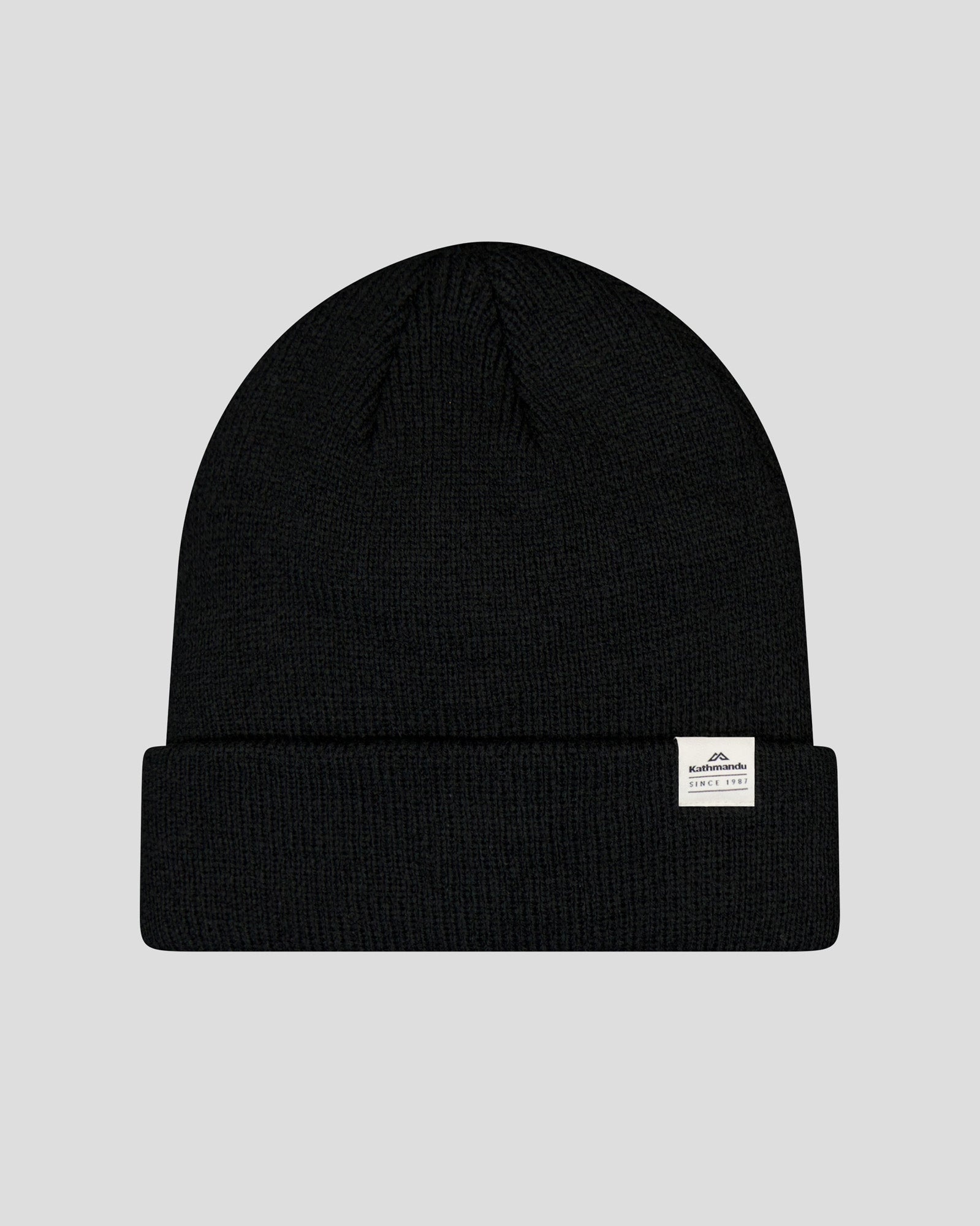 Fyfe Beanie 2.0 Black Stingray - Winter Warm Knit Hat for Men & Women - Perfect for Skiing, Snowboarding & Outdoor Activities