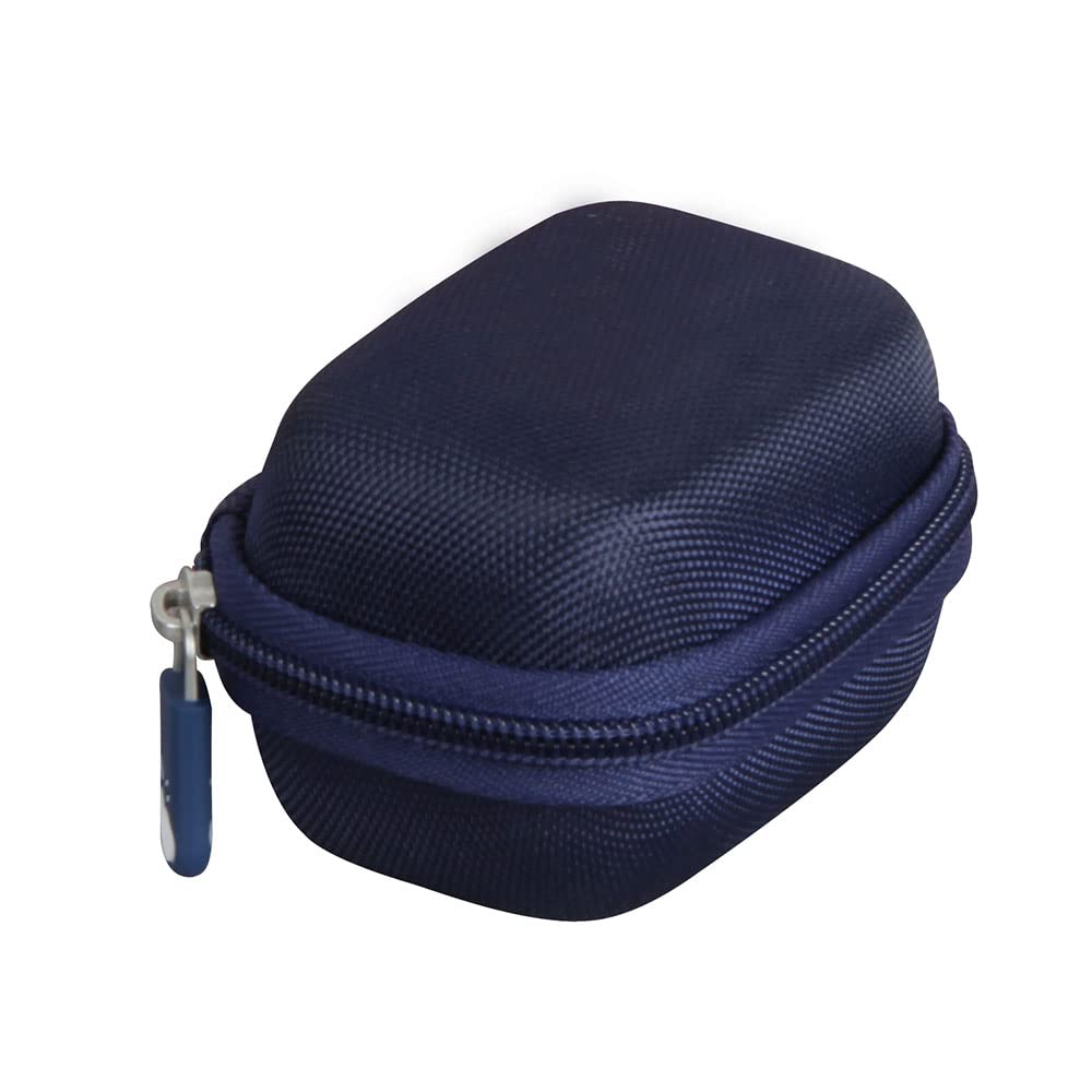 Hermitshell Hard Travel Case for Jabra Elite 3 Wireless Earbuds - Protective Storage Pouch for Bluetooth Headphones (Blue) - Perfect for Gym, Travel, and Everyday Use