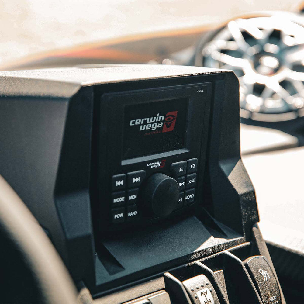 Cerwin Vega CMR3 RPM Series All-Weather Marine Audio Player/Receiver with 3
