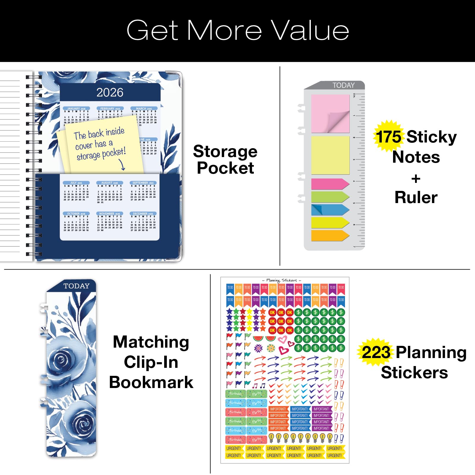 2025 Hardcover Planner 8.5